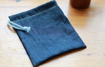巾着袋　簡単　作り方